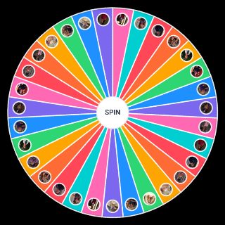 Random Jessie Characters Wheel