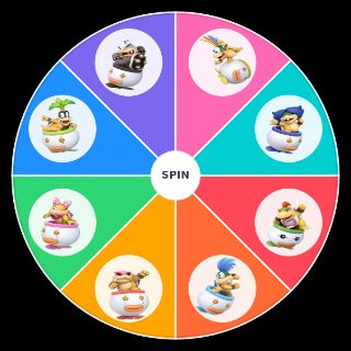 Random Bowser Jr. Skins Picker