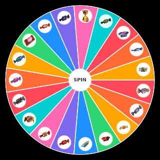 Spin the Wheel: laima konfektes