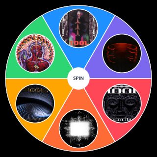 Spin the Wheel: Tool Albums (2019)