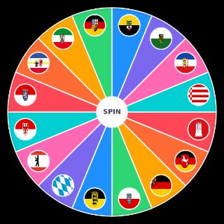 Random Deutsche Bundesländer Wheel