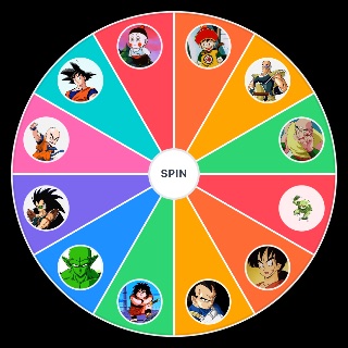 Dragonball Z saiyan saga fighters Random Generator