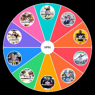 Random Madden Games Wheel