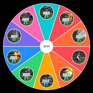 Random Stands in World of Stands Wheel