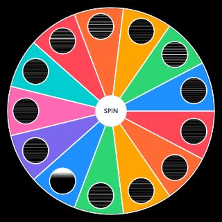 Random Asignaturas de Primero de Bachillerato Wheel