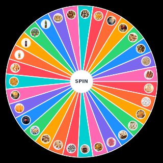 Spin the Wheel: Comidas de aniversário infantil