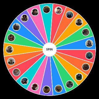 Random Deadlock characters Wheel