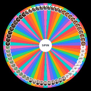Random First of October Songs Wheel