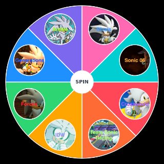 Pick a Random Silver the Hedgehog Characterization