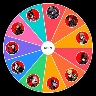Spin the Wheel: Phantom Thieves (Persona 5 Royal)