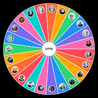 Canadian Prime Ministers Wheel