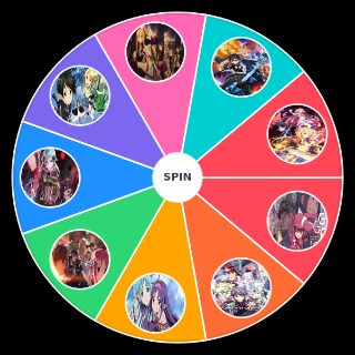 Arcos/Temporadas, Sword art online (SAO) Random Generator