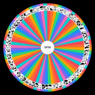 Blue lock characters Wheel