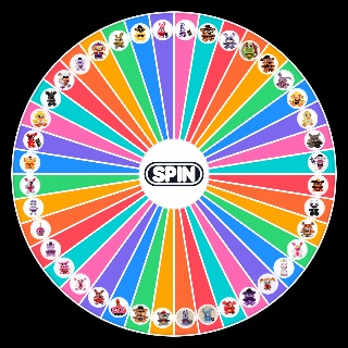 Random Fnaf Plush Wheel