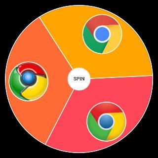 Pick a Random google chrome logos