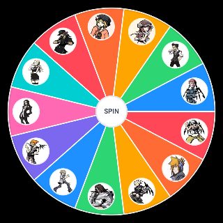 The World Ends with You Characters Wheel
