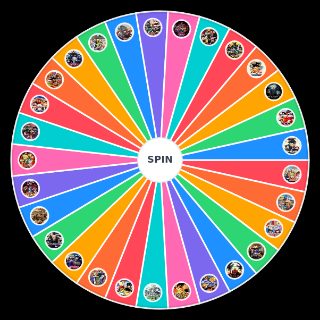 Random Shounen Anime Wheel