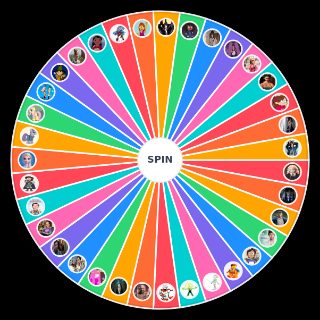 Spin the Wheel: Neurodivergent coded character