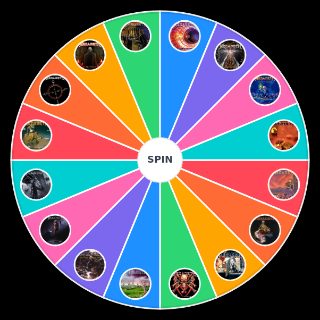 Random Megadeth Albums Wheel