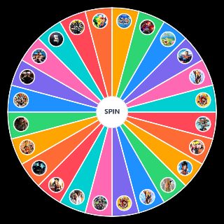 Random Media Franchises Wheel