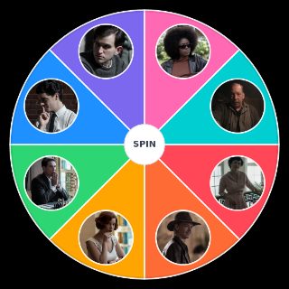 The Queen's Gambit Characters Wheel