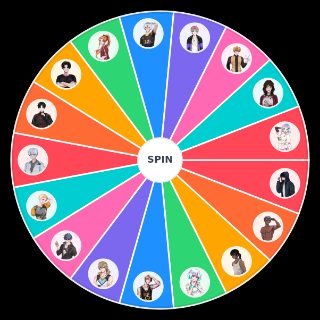 Random The Spike Volleyball S Characters Wheel