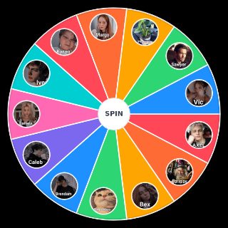 Choose a Random Personajes de la Bilogía Extraños.