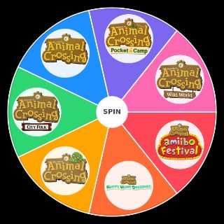 Animal Crossing Series Wheel