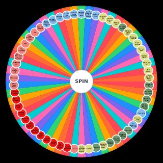 Random Streetlight Manifesto Songs Wheel
