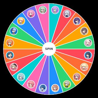 Random Project Sekai Original Characters Wheel