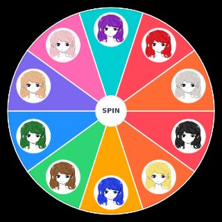 Generic Waifu Hair Color Random Picker