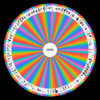 Legendary Pokémon Wheel