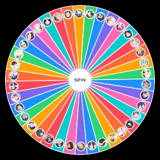 Spin the Wheel: Komi can't communicate all anime characters(season 2)
