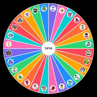 Smiling Critters and the other fan made critters Wheel