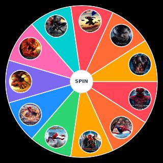 Random Sony Spider Man Films [2021] Wheel