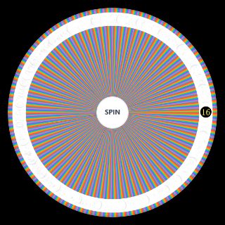 Random All Masq Characters (MS1 10, S1 16) Wheel