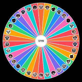 TBOI Characters Wheel