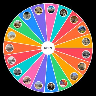 Spin the Wheel: matérias/temas de história