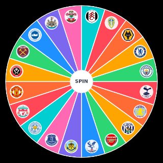 Random ENGLISH PREM 2020 2021 PREDICTION Wheel