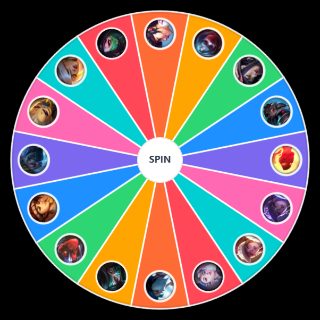 Random Akali Skins (K/DA ALL OUT Included) Wheel