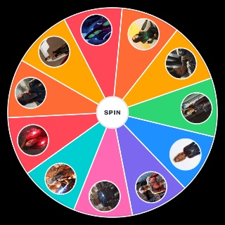 Random Female Marvel Avengers Wheel