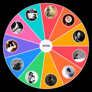 Random Patti Smith albums Wheel