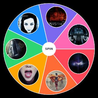 Evanescence Albums Wheel