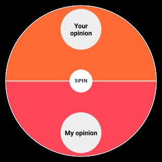 My opinion vs your opinion Random Picker