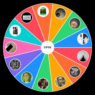 Random Death Grips Albums Wheel
