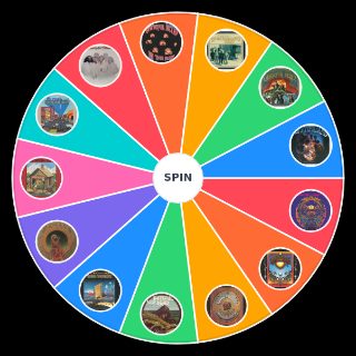 Random Grateful Dead: Studio Albums Wheel