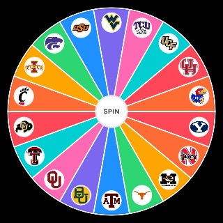 Big 12 Conference, 1996 2021/2025. (Big XII) Random Generator