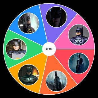Live Action Batman Actors in Movies Random Picker