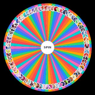 Spin the Wheel: Hololive + Holostars as of August