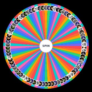 Will Wood Songs (all official releases as of 2022) Wheel